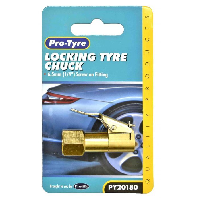 Protyre 6.5mm (1/4") Screw-On Locking Tyre Chuck