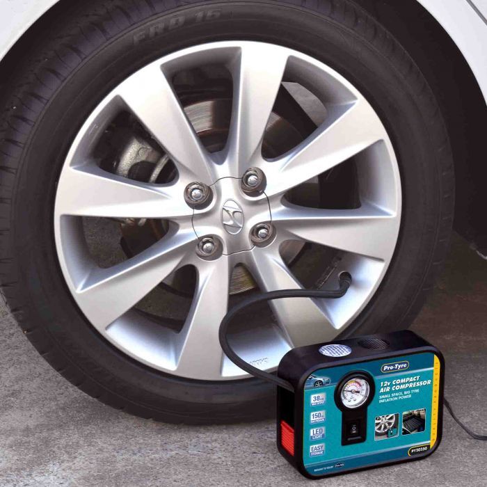 Protyre 12V Compact Air Compressor