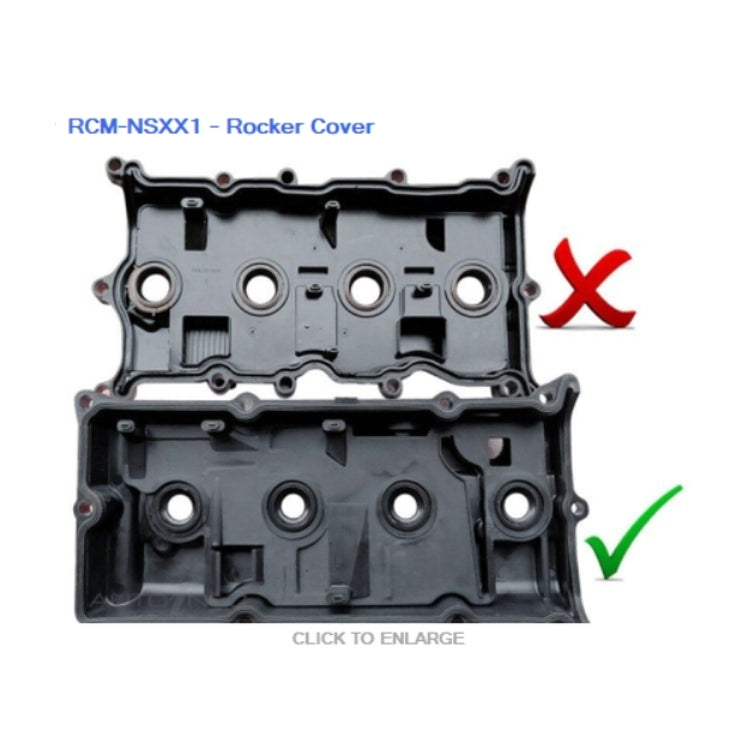 Valve Rocker Cover with Gasket for Nissan X-Trail T30 T31 QR25DE 2.5L