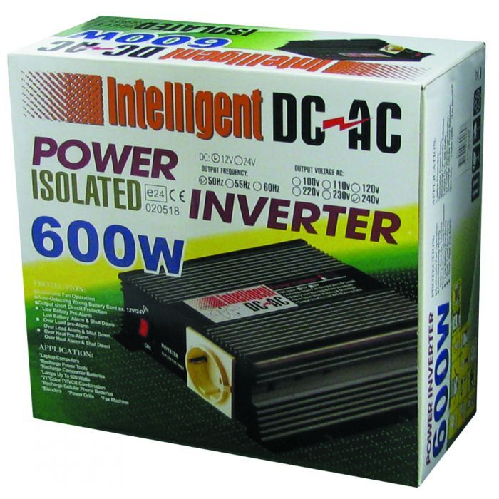 Charge Inverter 600W 12V Dc To 240Vac