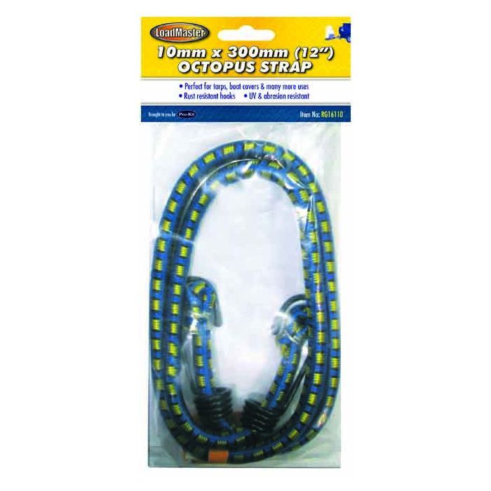 Loadmaster 300mm Octopus Strap Steel Hooks