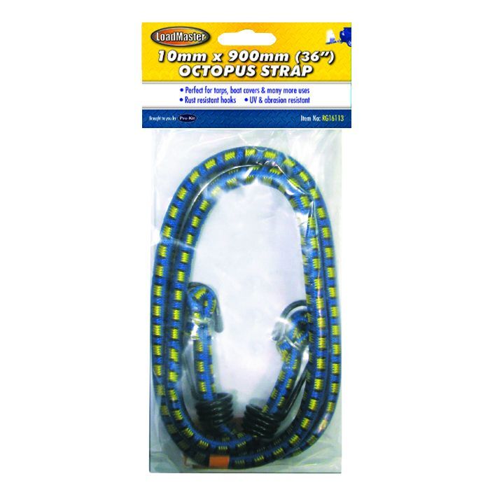 Loadmaster 900mm Octopus Strap Steel Hooks