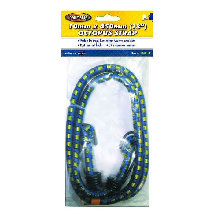 Loadmaster 450mm Octopus Strap Steel Hooks