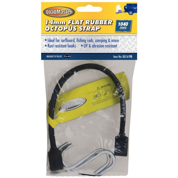 Loadmaster 1040mm Octopus Strap Flat Rubber Style