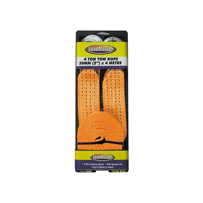 Loadmaster Tow Strap 4Mtr 4 Ton
