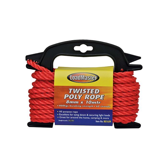 Loadmaster Rope 8mm x 10Mtr Multipurpose
