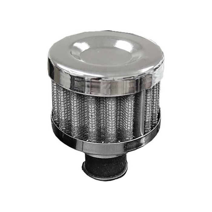 Jetco Breather Filter Chrome 12mm Performance