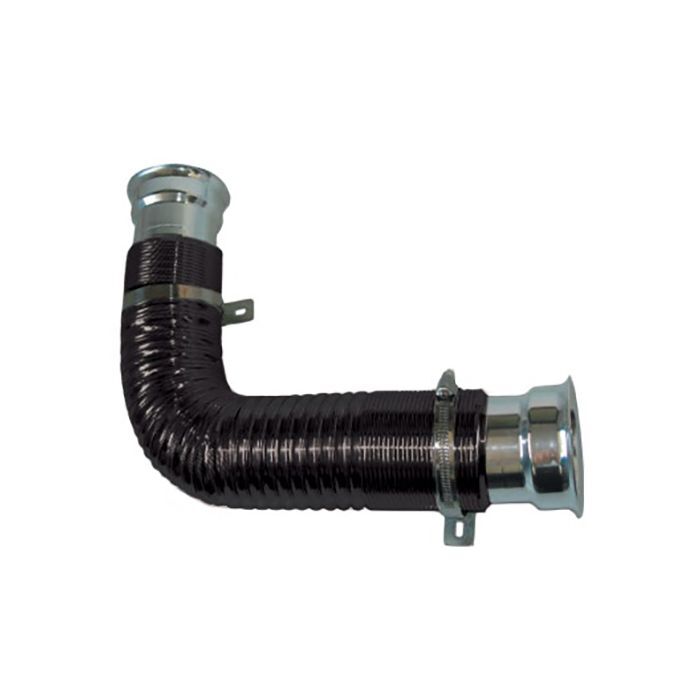 Jetco Cold Air Inlet Pipe Flexible Nylon Black