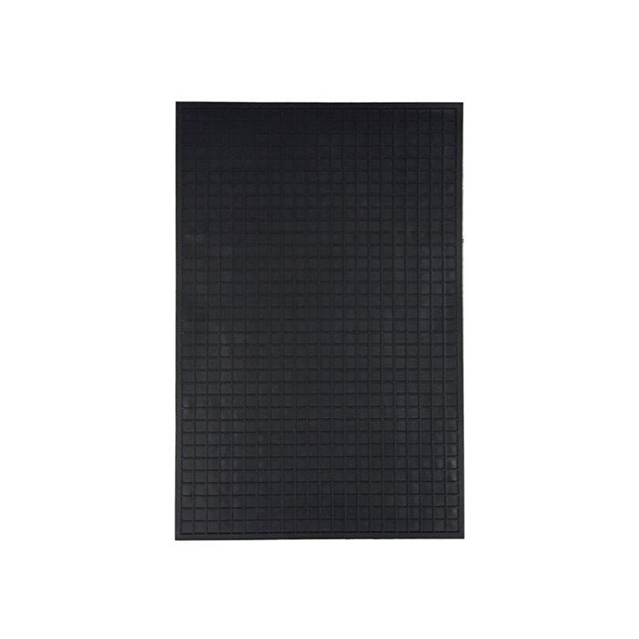 PC Covers Medium Black Rectangular Rubber Mat 59 x 39cm