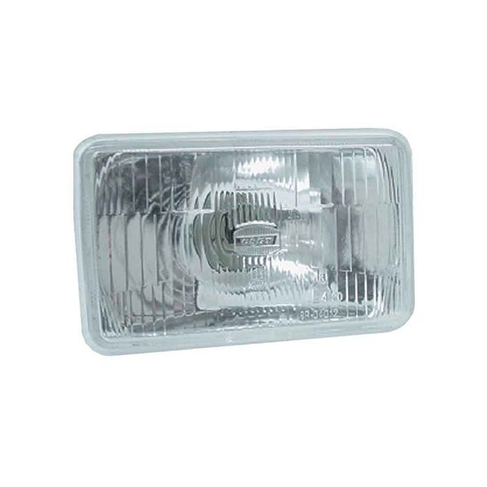 Motolite Semi Sealed Beam 5'' Square Small High/Low H4 3Pin