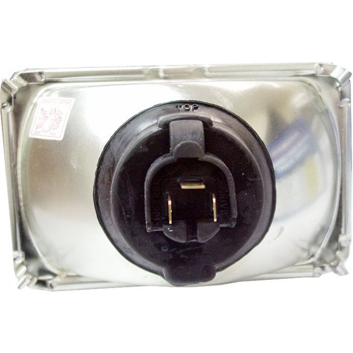 Motolite Semi Sealed Beam 5'' Square Small High/Low H4 3Pin