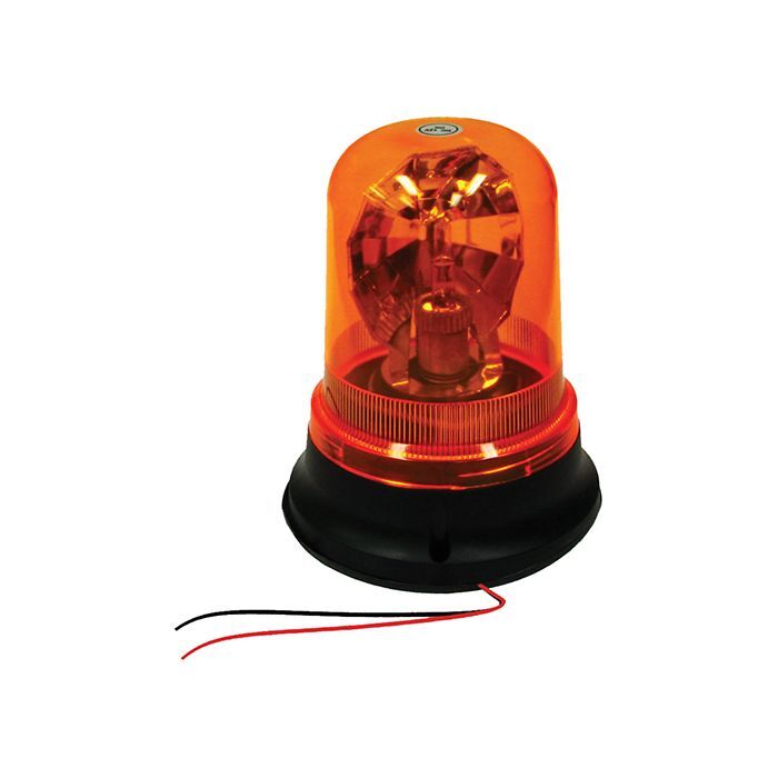 Motolite Revolving Light Screw On Type Amber 12V
