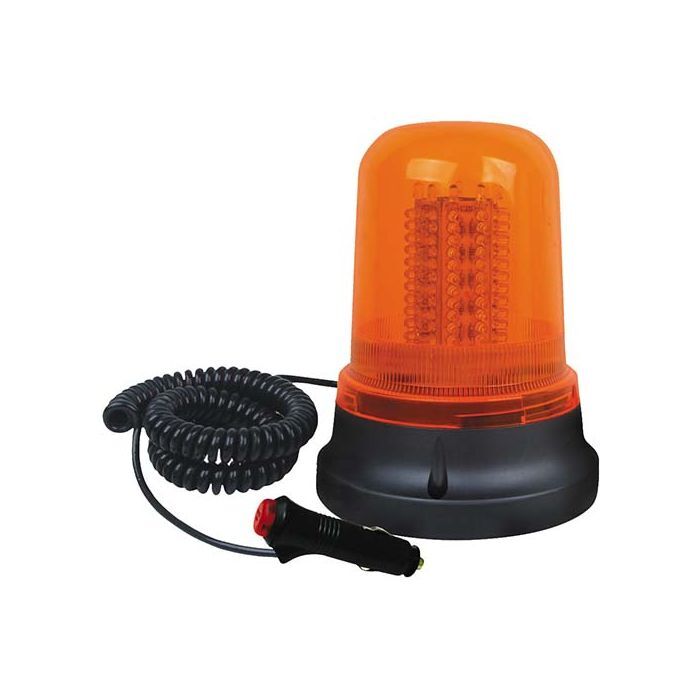 Motolite Revolving/Strobe Light 120Led Amber With Magnetic Base