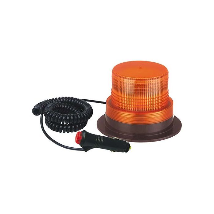 Motolite Revolving/Strobe Light 60Led Amber With Magnetic Base