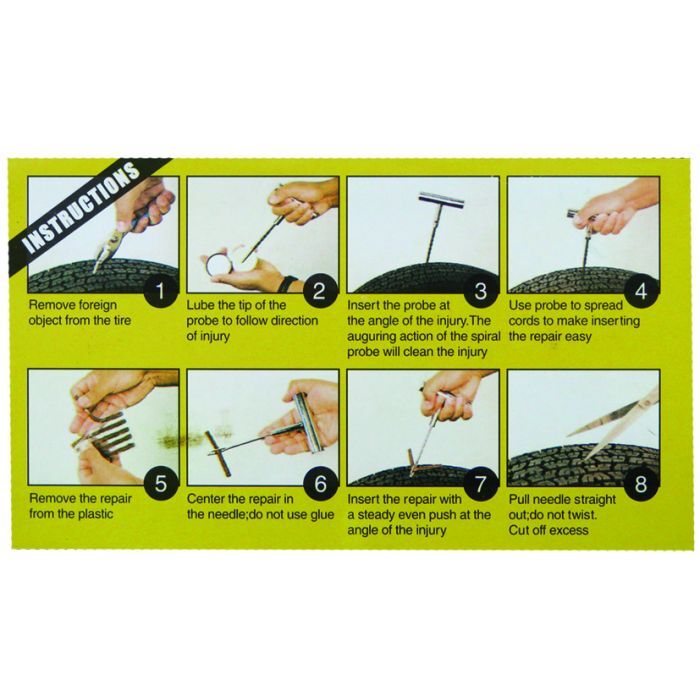 Protyre Tyre Repair Kit 38Pc Super Heavy Duty