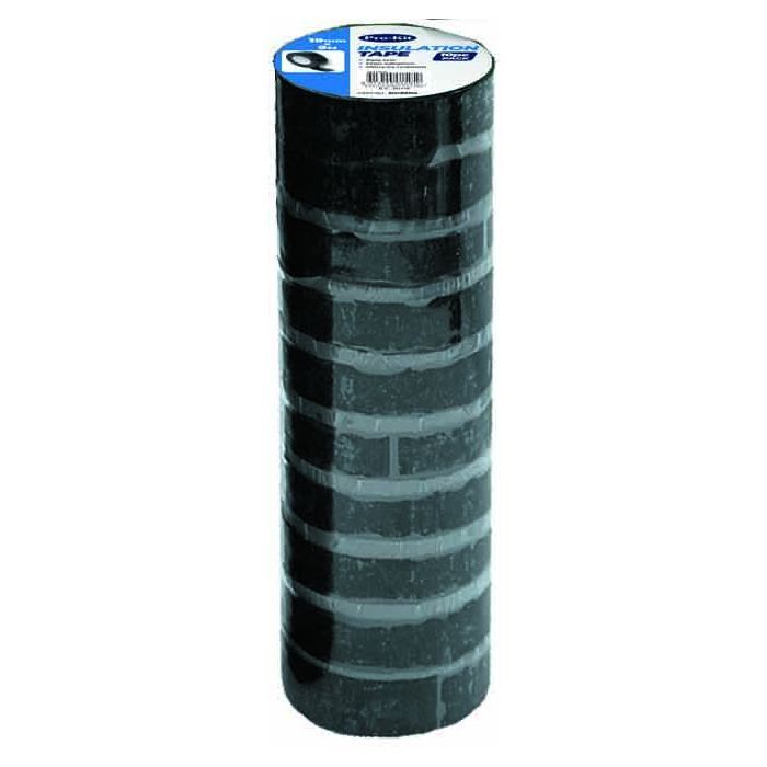 ProKit 19mm Insulation Black Tape 10 9Mtr Roll/Pack