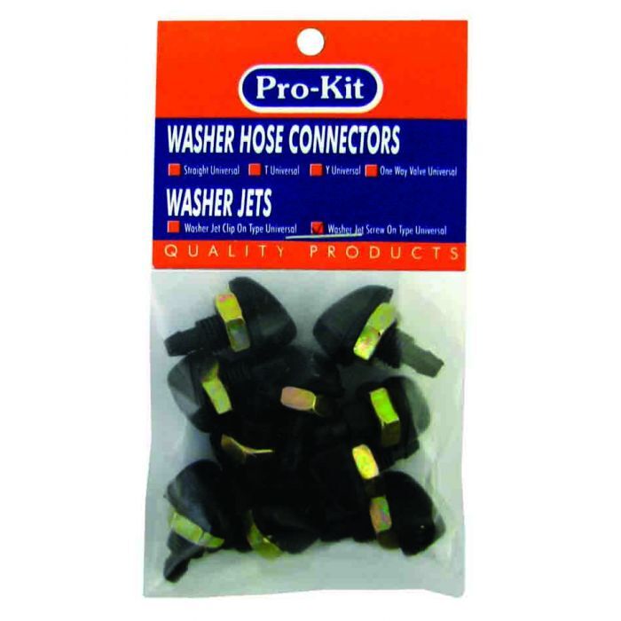 ProKit Washer Jet 10Pc Set Screw On Type Universal