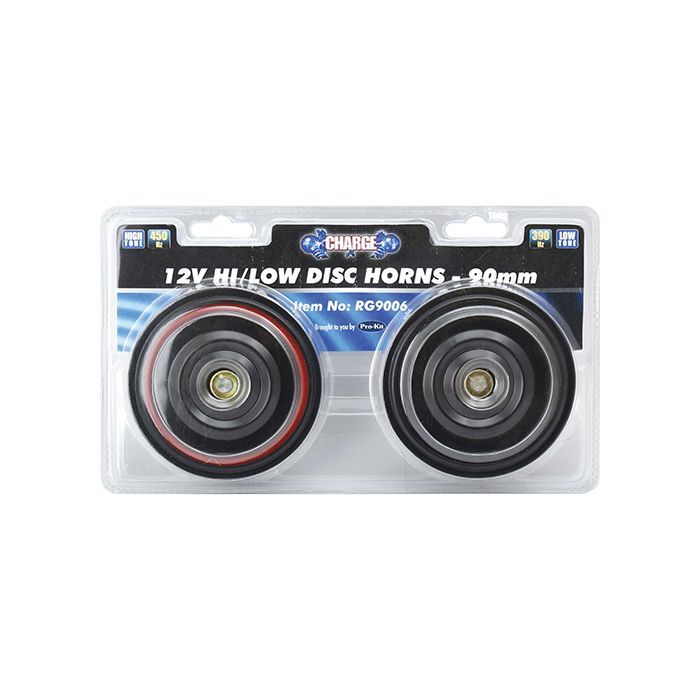 Charge Horn 2Pc Hi/Lo Disc 12V