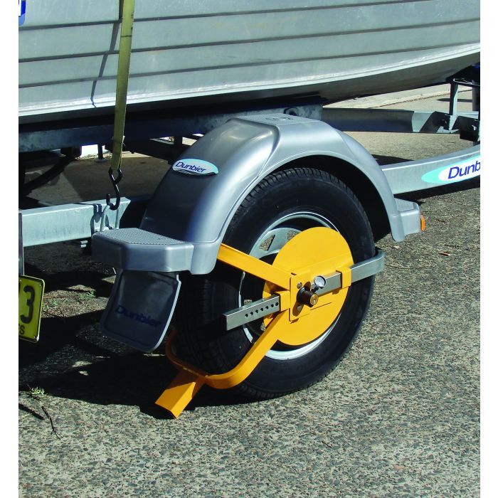 ProKit Security Clamp With Round, Wheel Nut Security Disc