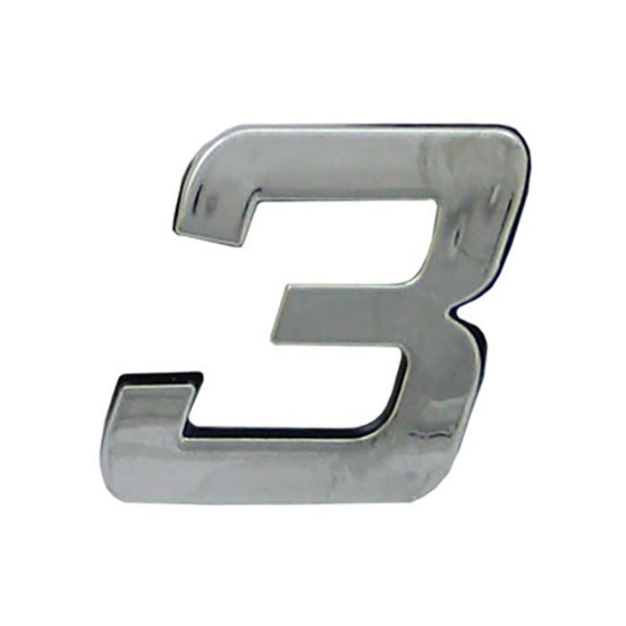 ProKit Decorative Number 3 Pkt 10