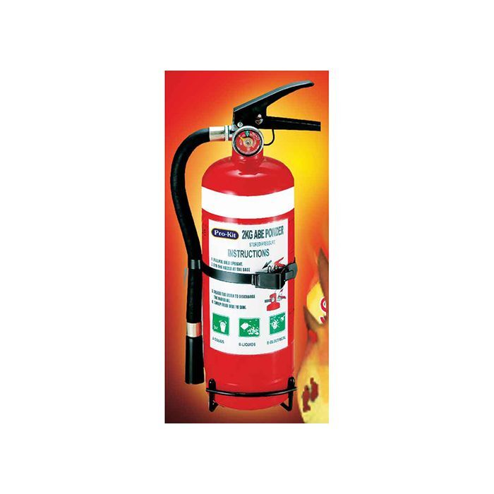 ProKit Fire Extinguisher 2Kg Abe Dry Powder