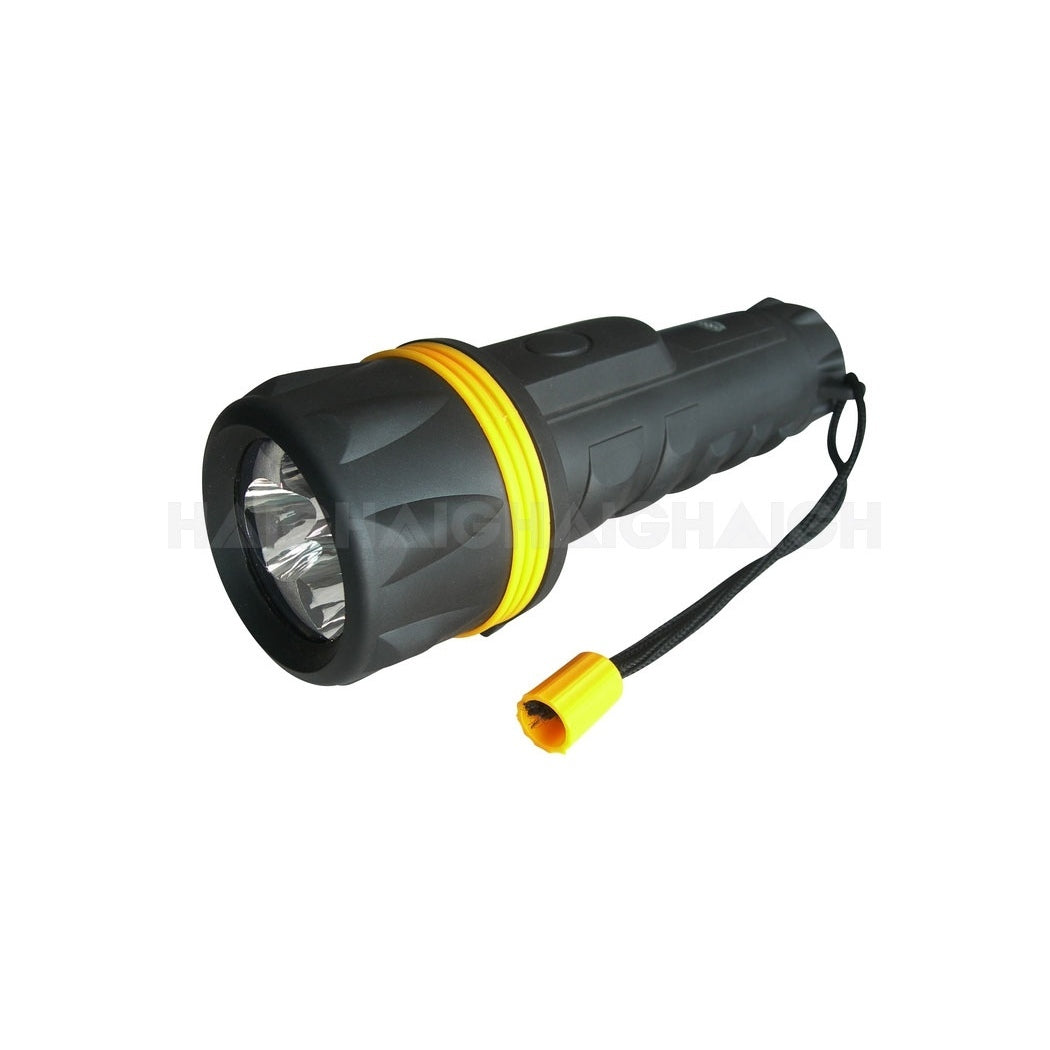 Torch Rubber 3 LED 6Pc Display Carton