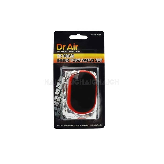 Rubber Patches 15 Asst 3 Of Each Size