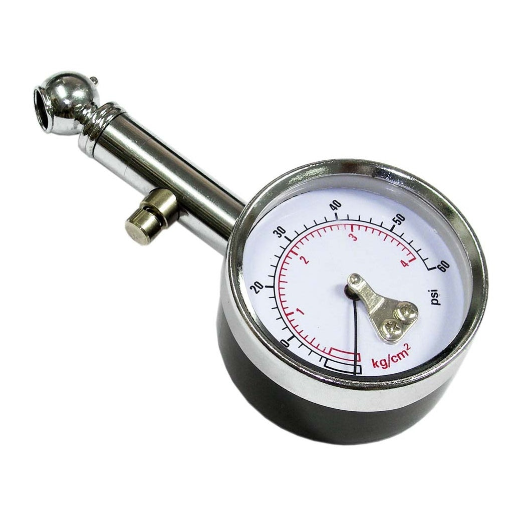 Tyre Gauge Metal Body 10-60Psi