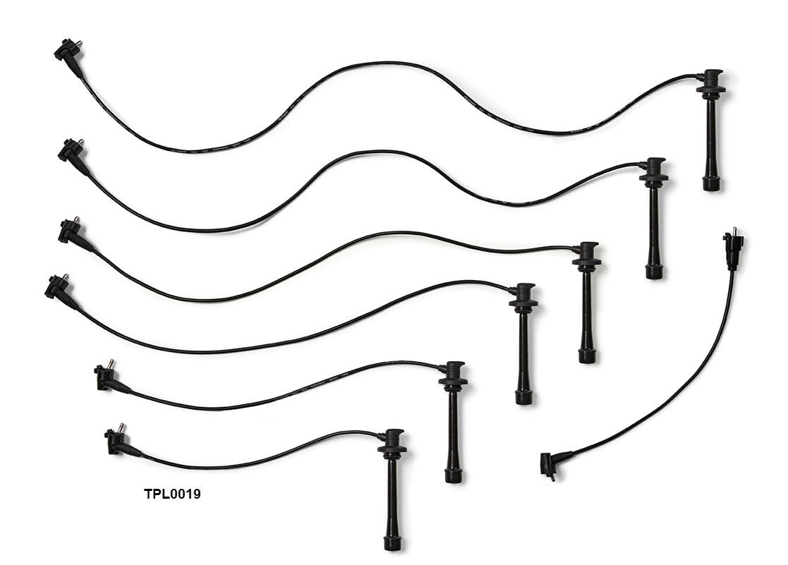 TRI-POWER Ignition Lead Kit for TOYOTA LANDCRUISER FJ75 FJ80 1992-1998 1FZFE 4.5L 5mm