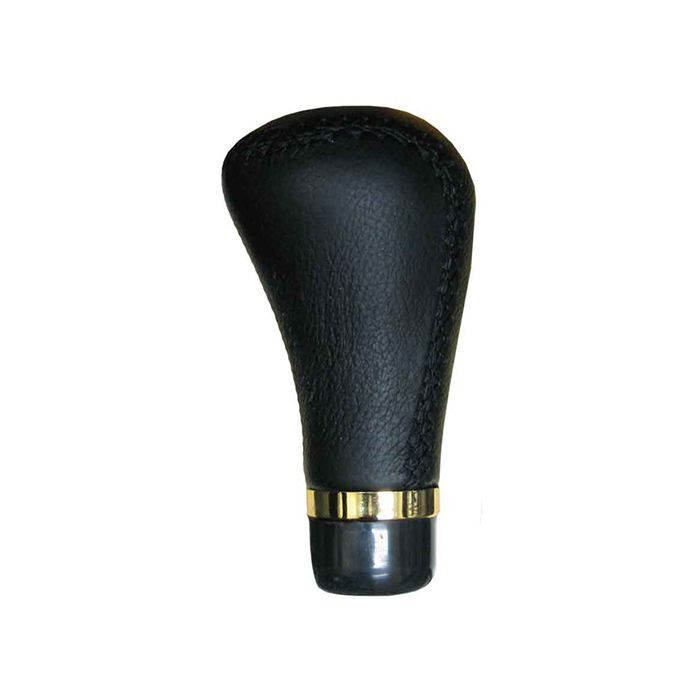 PC Covers Gear Shift Knob Leather Black Va9041D