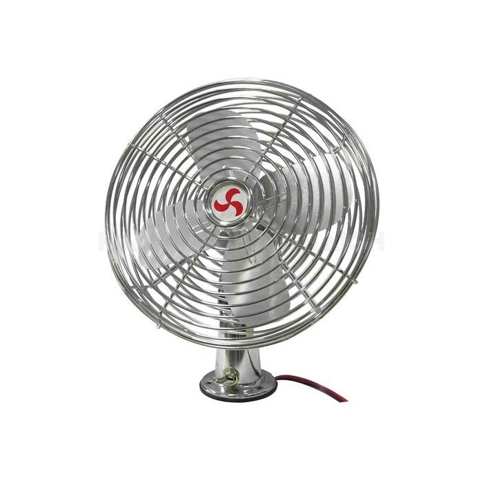 Fan 8" Heavy Duty Chrome