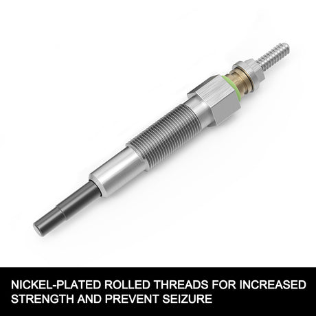 FIERYRED 4x Glow Plugs Fit Ford Courier PG PH PD PE 2.5L Mazda Wl Wlt Turbo Diesel 96-06