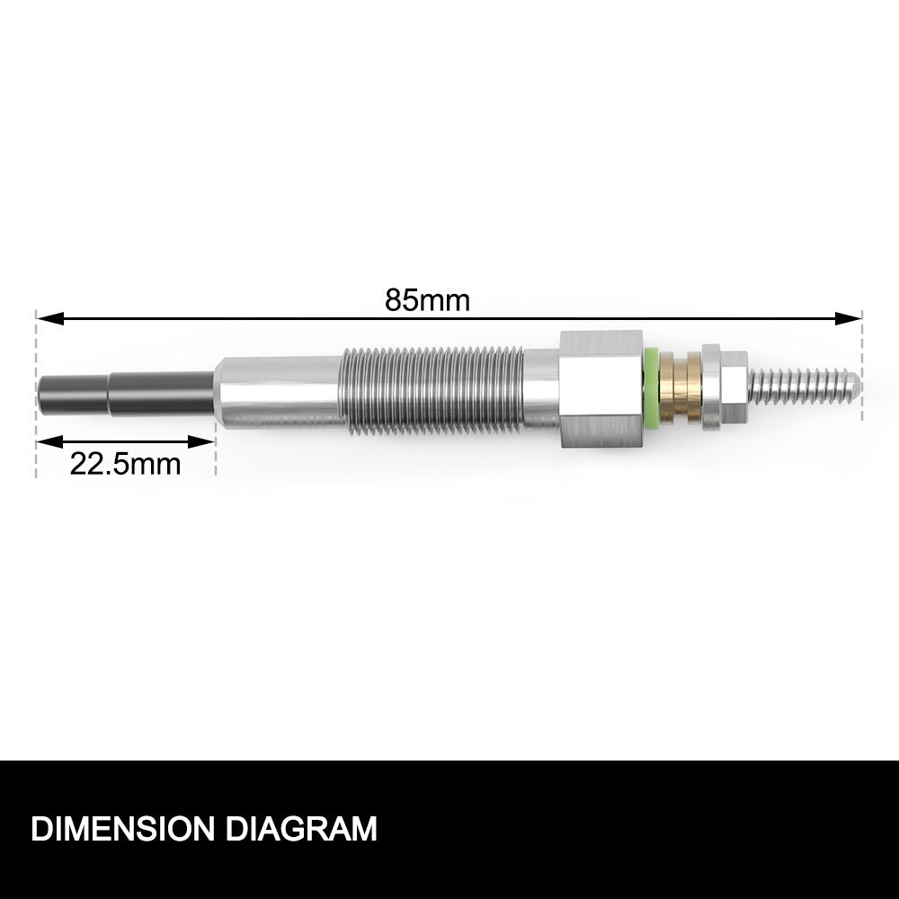FIERYRED 4x Glow Plugs Fit Ford Courier PG PH PD PE 2.5L Mazda Wl Wlt Turbo Diesel 96-06