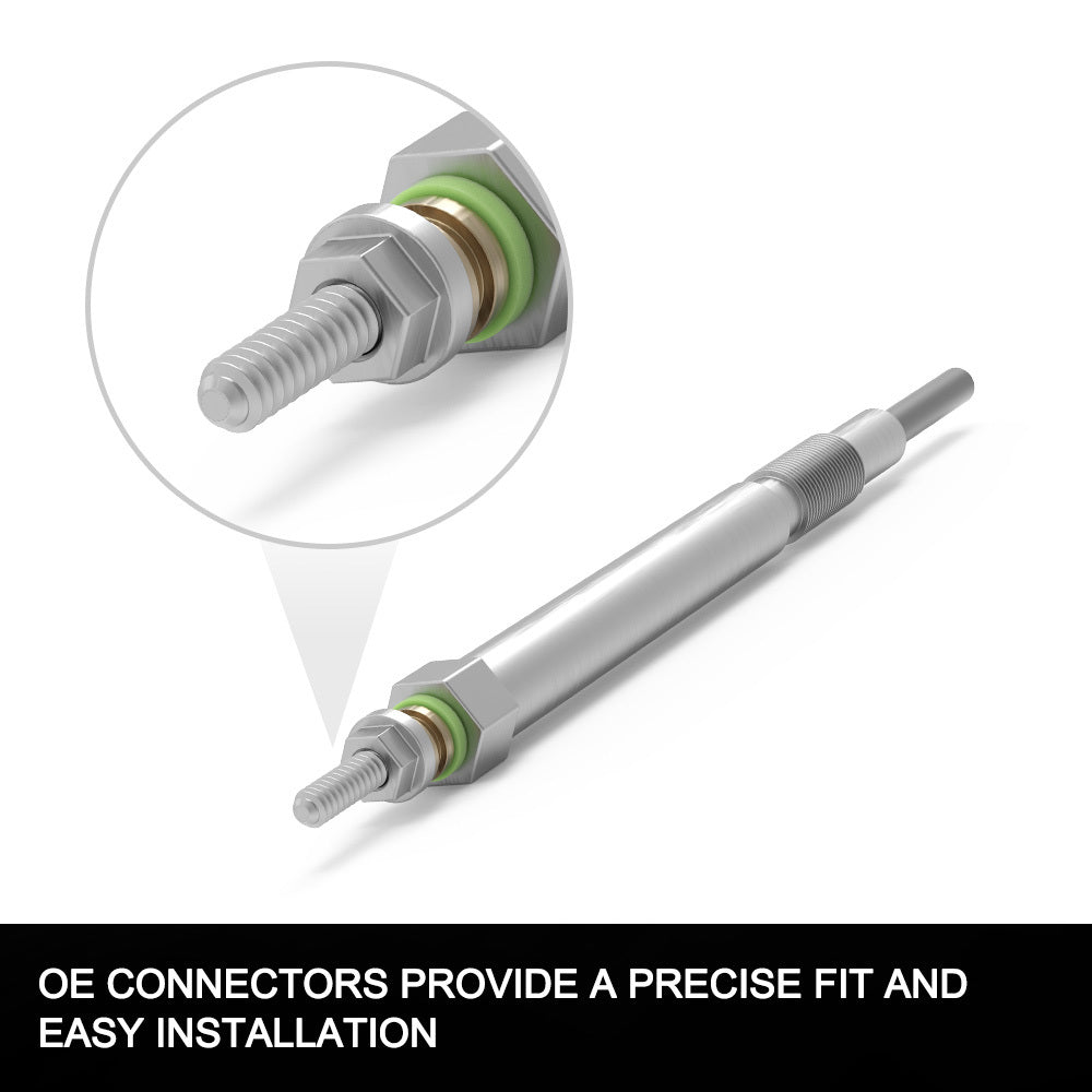 FIERYRED 4Pcs Glow Plugs Fit Ford Ranger Pj Pk Wlat Weat 2.5L 3.0L Diesel