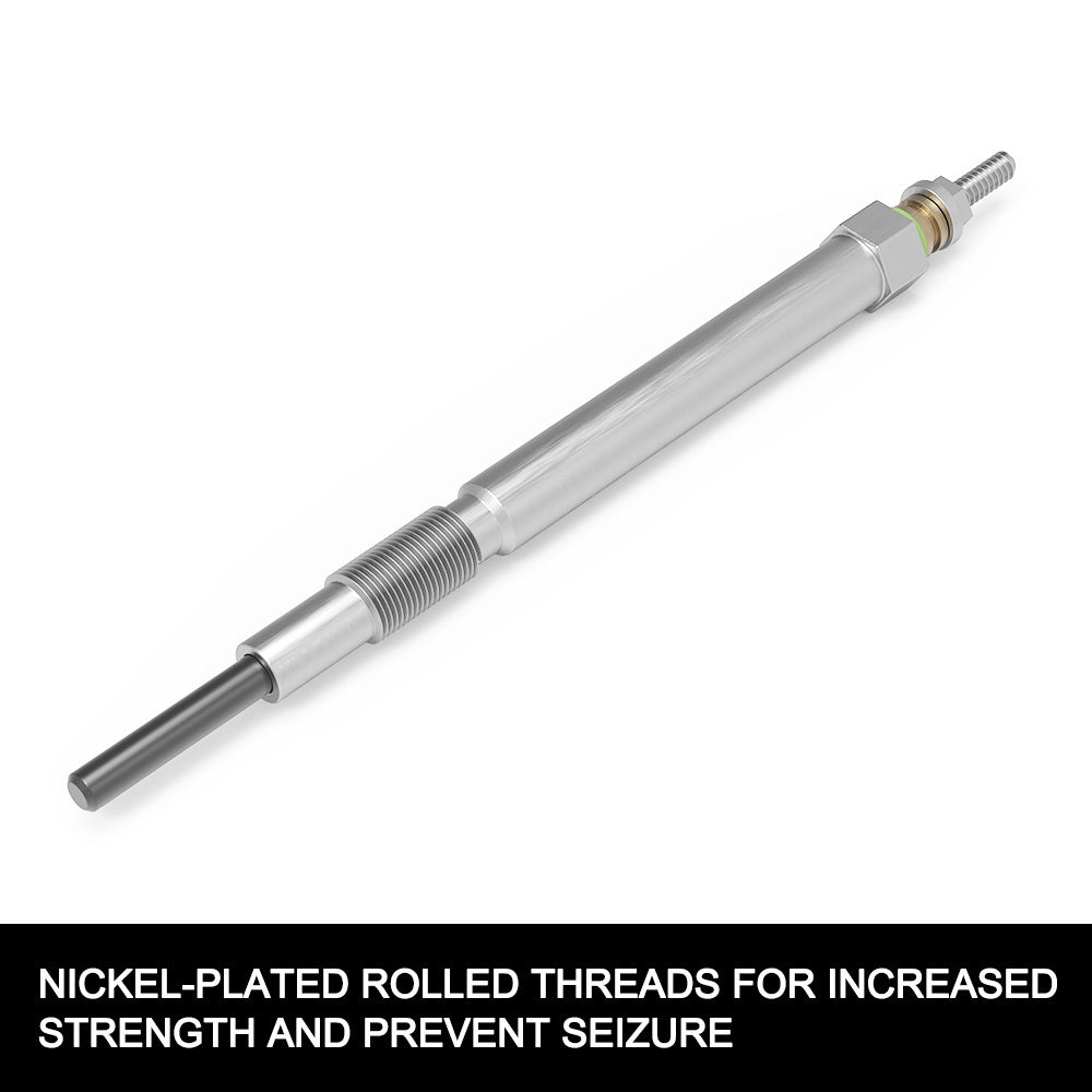 FIERYRED 4Pcs Glow Plugs Fit Ford Ranger Pj Pk Wlat Weat 2.5L 3.0L Diesel