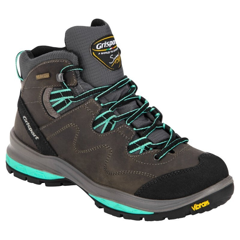 Grisport Capri Mid WP Charcoal/Mint Hiking Boots