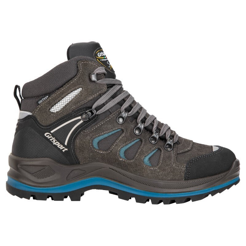 Grisport Flinders Mid WP Grey/Black/Blue Hiking Boots