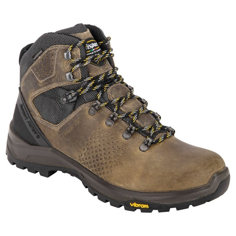 Grisport Pinnacle Mid WP Crazy Horse/Black Hiking Boots