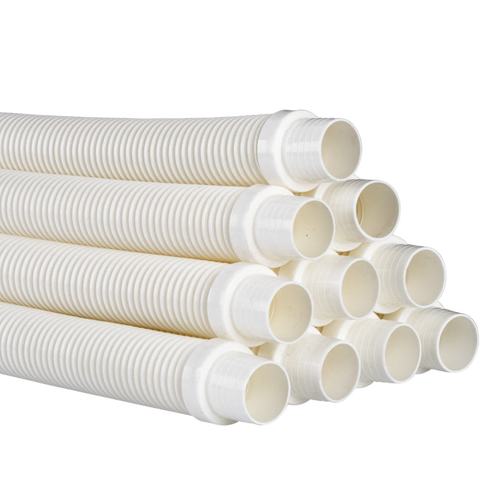 MOBI 10 x 1m Pool Cleaner Hose White Zodiac Baracuda Generic Strong EVA  38mm Diameter