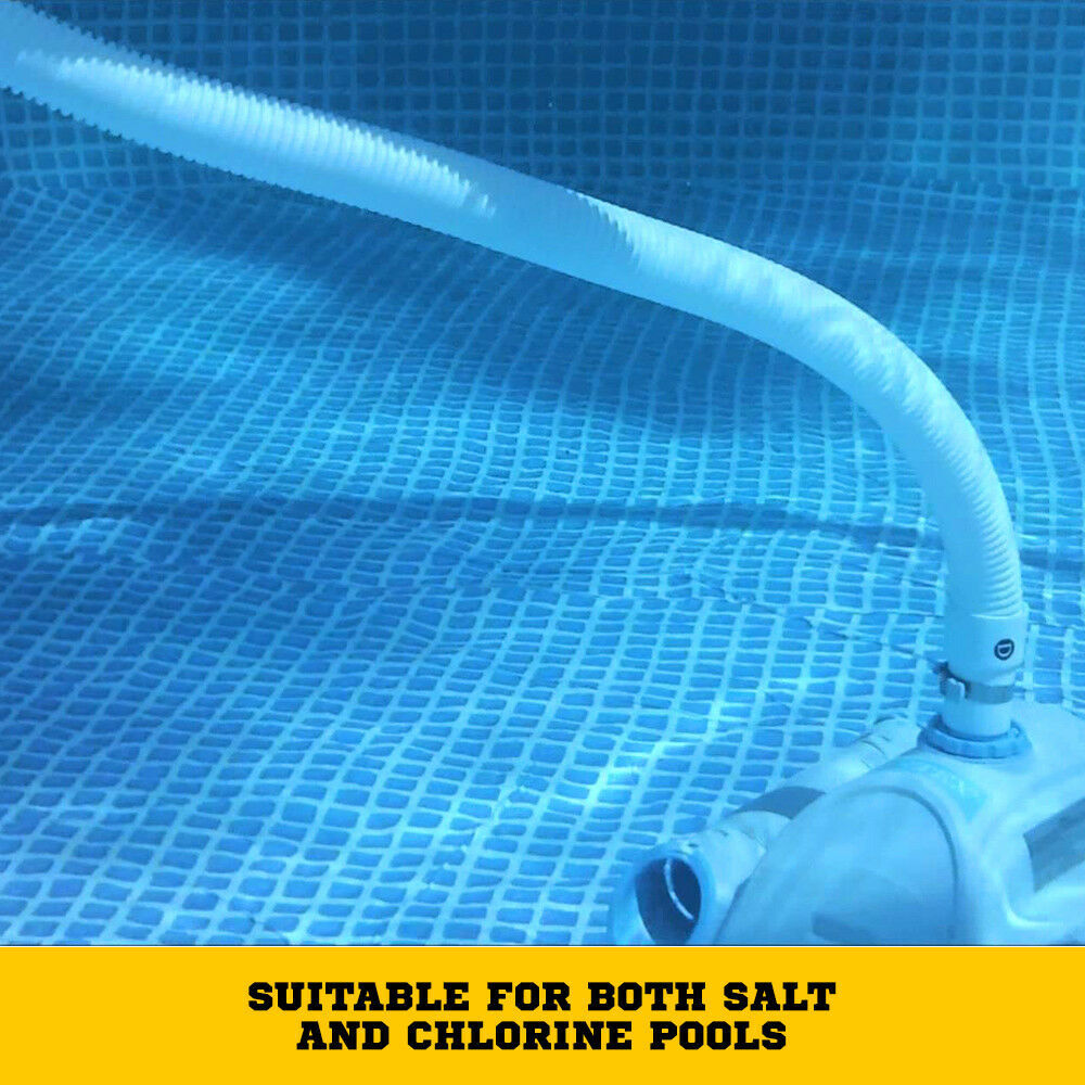 MOBI 10 x 1m Pool Cleaner Hose White Zodiac Baracuda Generic Strong EVA  38mm Diameter