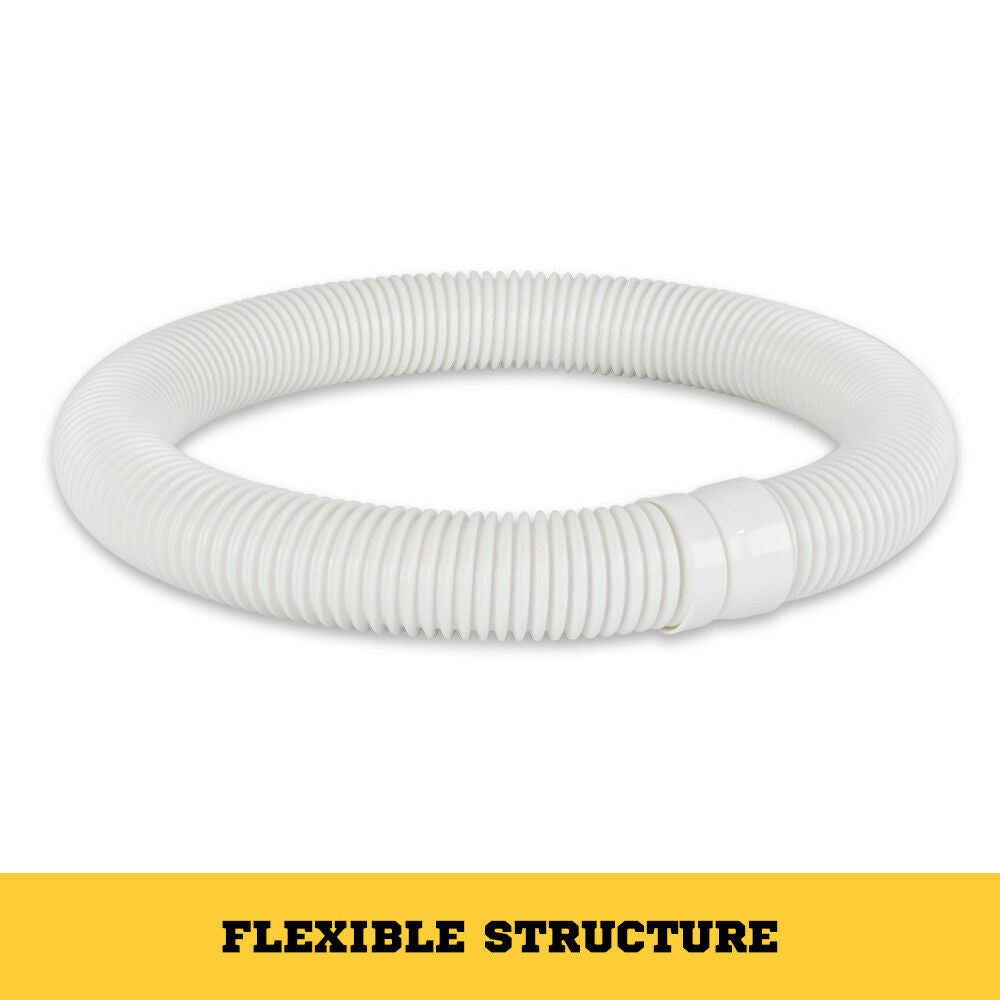 MOBI 10 x 1m Pool Cleaner Hose White Zodiac Baracuda Generic Strong EVA  38mm Diameter