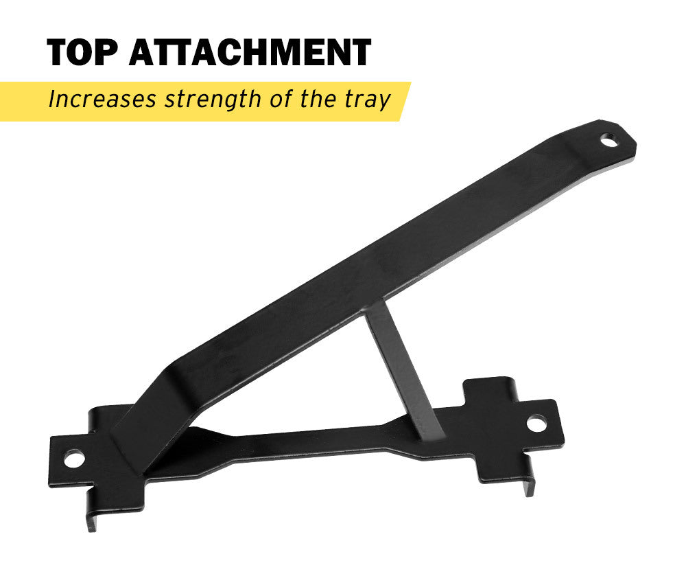 SAN HIMA Dual Battery Tray Fit for TOYOTA HILUX 2005 -2015 DIESEL KUN25 KUN26