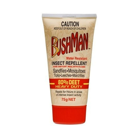 12x Bushman Personal Insect Repellent Ultra Drygel 75g