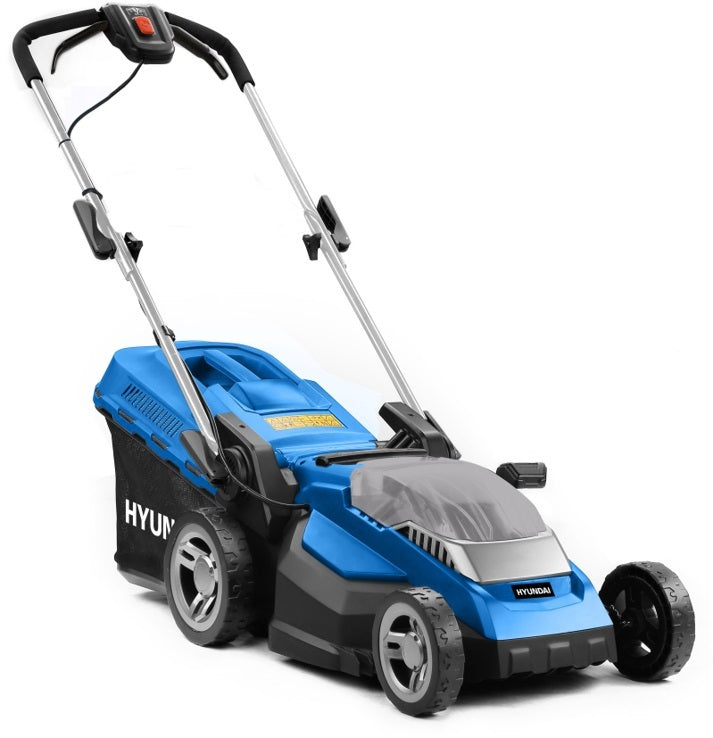 Hyundai 40V Battery 15" Lawn Mower Plastic Deck with 2Ah Lithium Battery and Charger