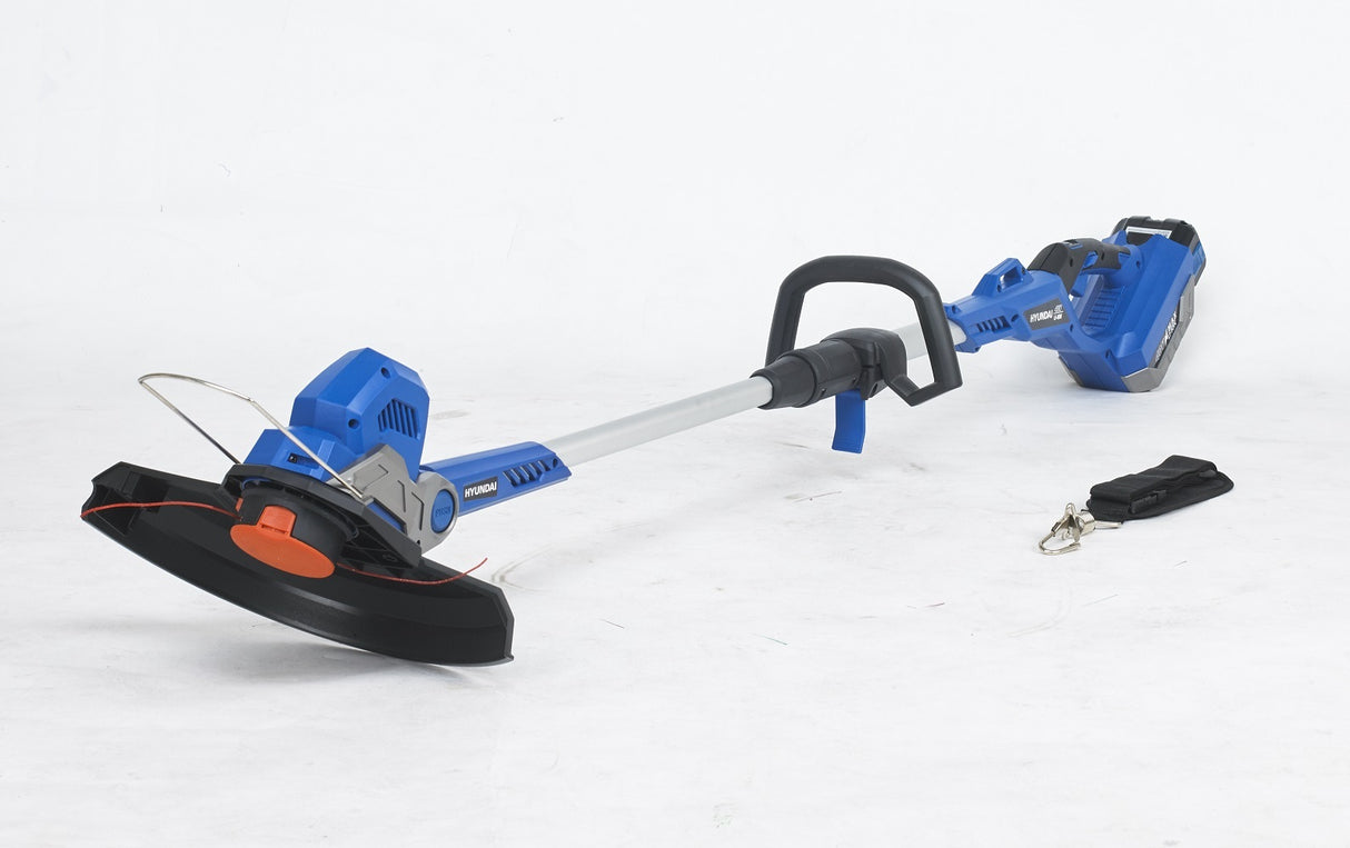 Hyundai 40V Battery Grass Trimmer 13" 2Ah Lithium Battery and Charger
