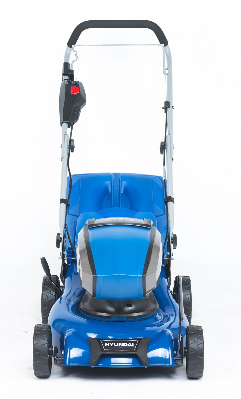 Hyundai 40V Battery 17" Lawn Mower Steel Deck with 4Ah Lithium Battery and Charger