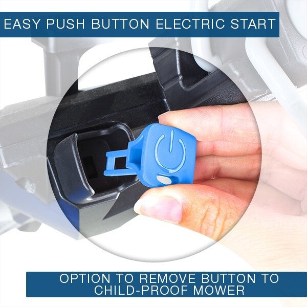 Hyundai 18" 139cc 4 Stroke Electric Start Self Propelled Mower