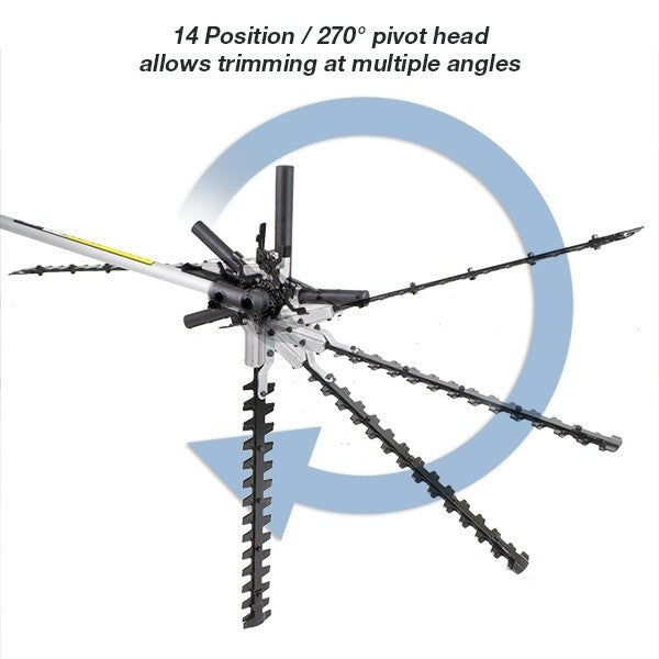 Hyundai Pole Hedge Trimmer 33cc 2 Stroke