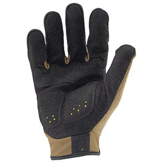 Ironclad Command Impact Brown Work Gloves