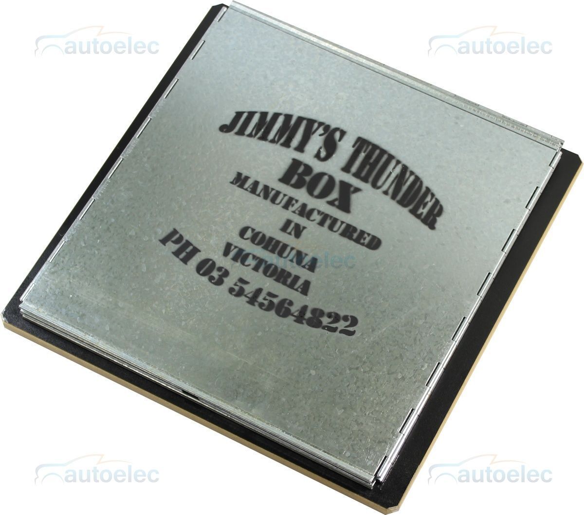 Jimmy's Thunderbox Outdoor Portable Toilet Black